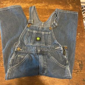 Kids John Deere Bibs - Denim